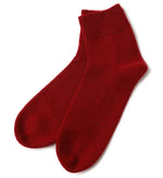 Casual 100% Cashmere Winter Bed Socks